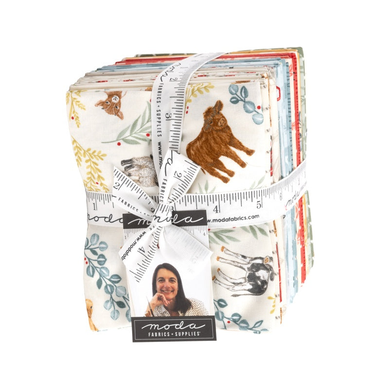 Willow's Farm by Moda , Fat Quarter Bundle  with Panel (27 FQ plus panel)