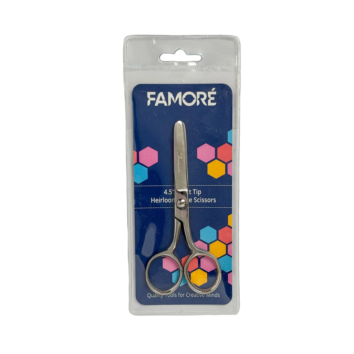 Blunt Tip Safety Pocket Scissor 4-1/2in