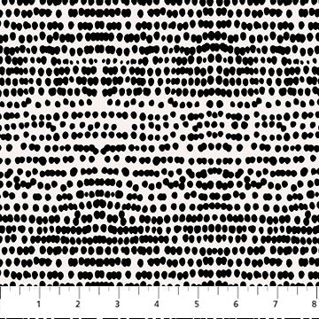 Ink & Earth by Figo Studio, Dots, Black