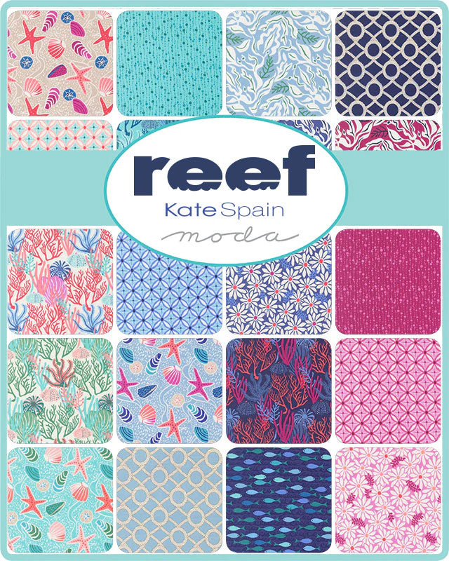 Reef by Kate Spain for Moda, 5" Charm Pack