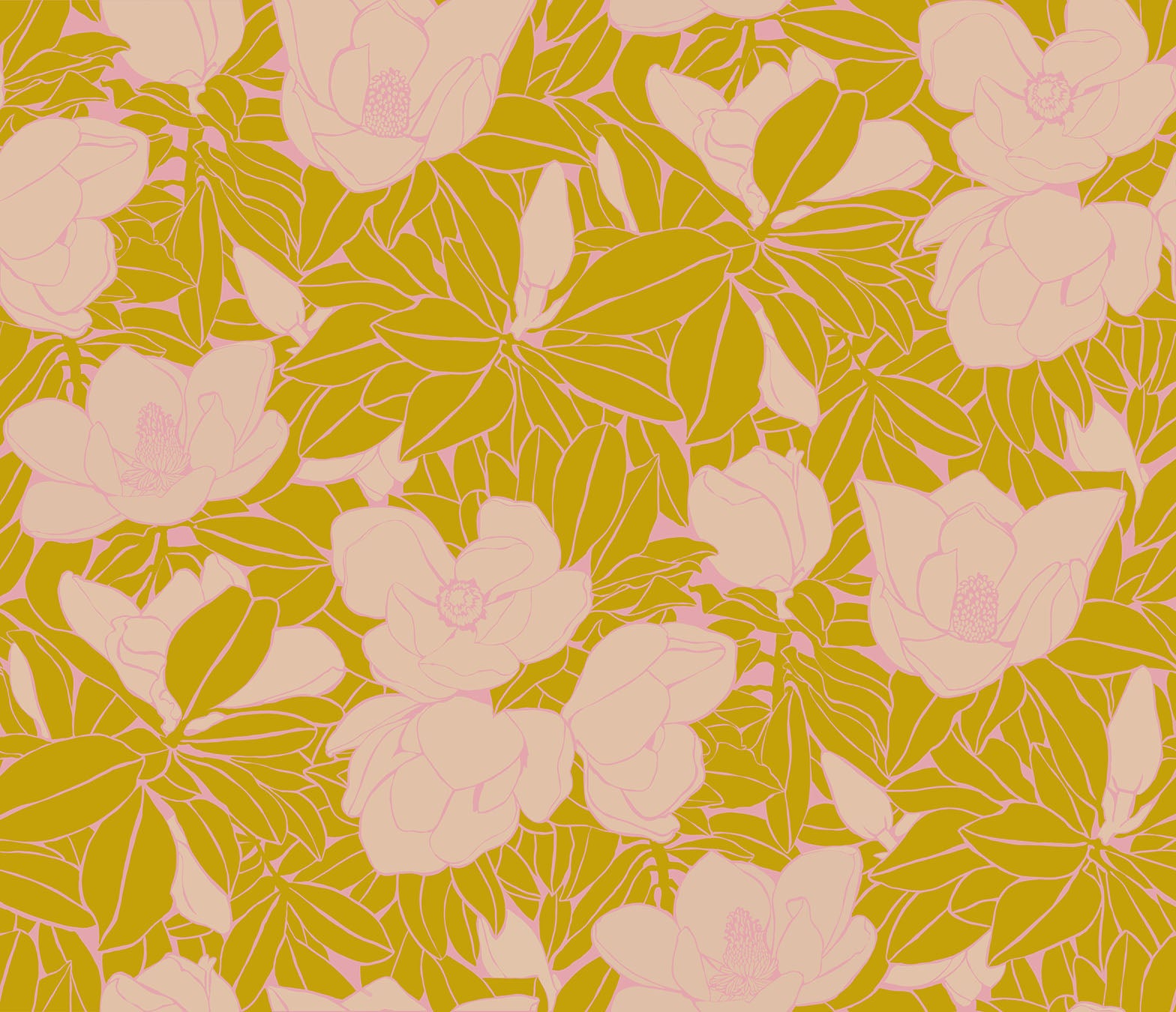 Backings No. 5 by AMT, Magnolia, Golden