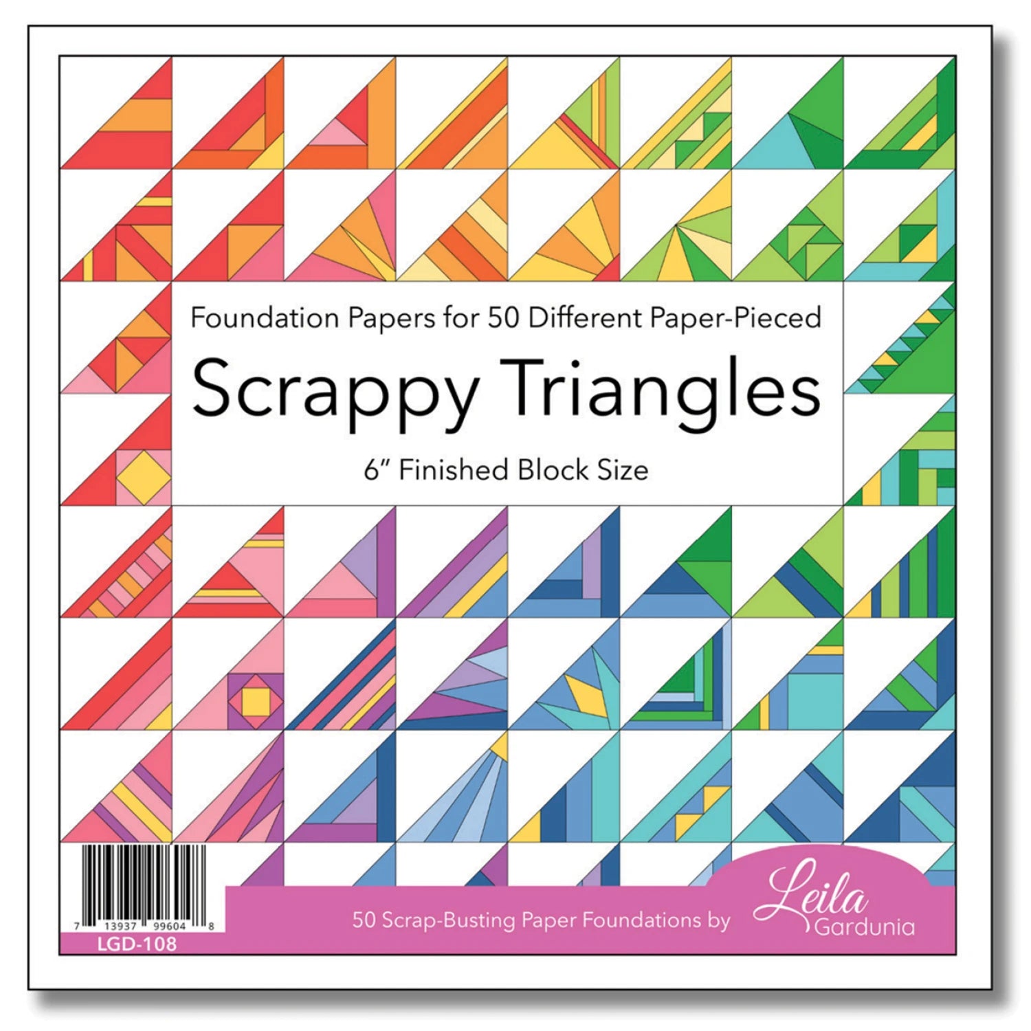 Scrappy Triangles 6" Foundation Papers