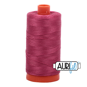 Aurifil 50 wt, 1422 yards, Medium Carmine Red - 2455