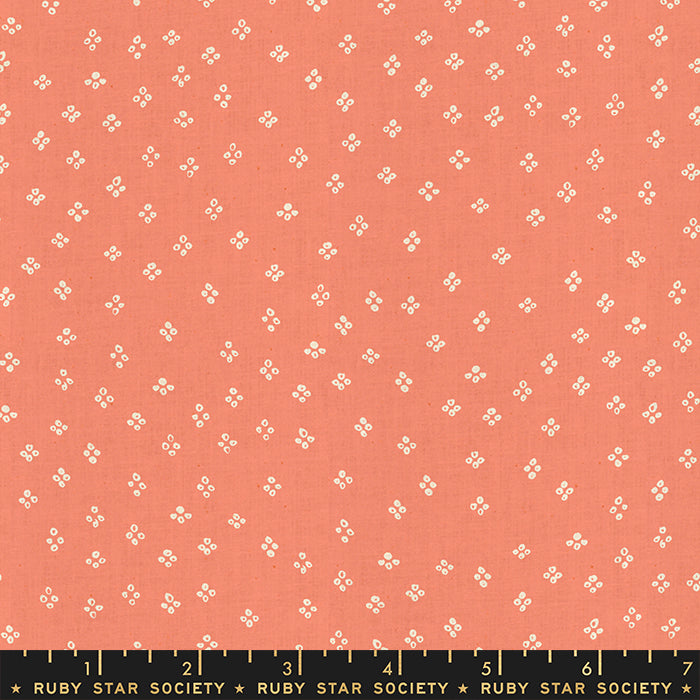Heirloom by Alexia Abegg for Ruby Star Society, Handkerchief - Melon