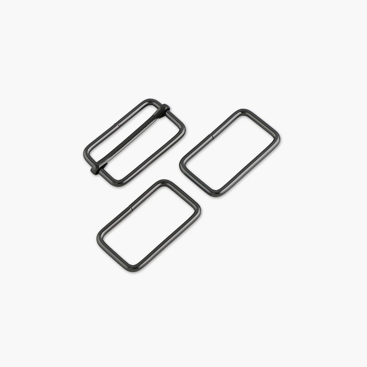 Sallie Tomato Level 1 Basic Hardware Kit, 1.5" -  Gunmetal, 3 pc.