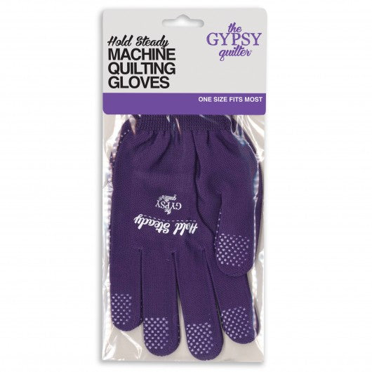 Hold Steady Machine Quilting Gloves - one size