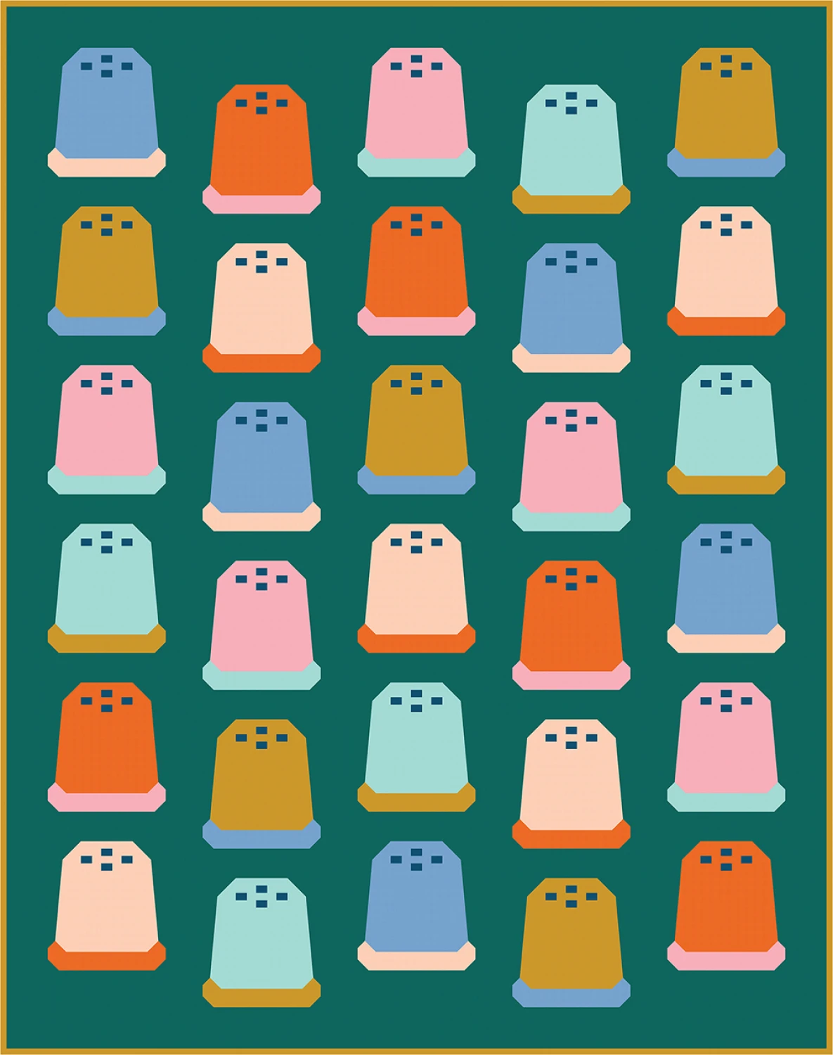 Pen & Paper Patterns Thimbles Quilt Pattern