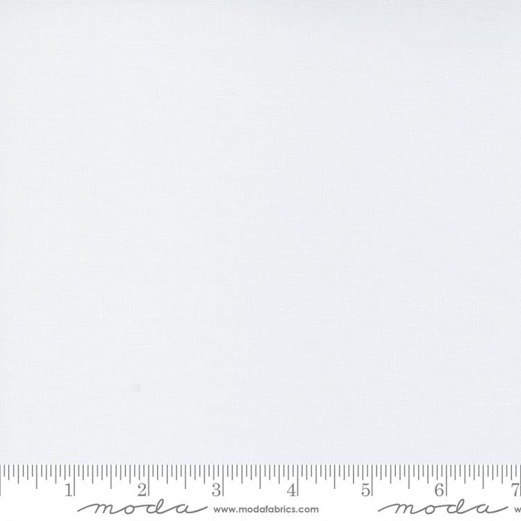 Bella Solids by Moda, Super White
