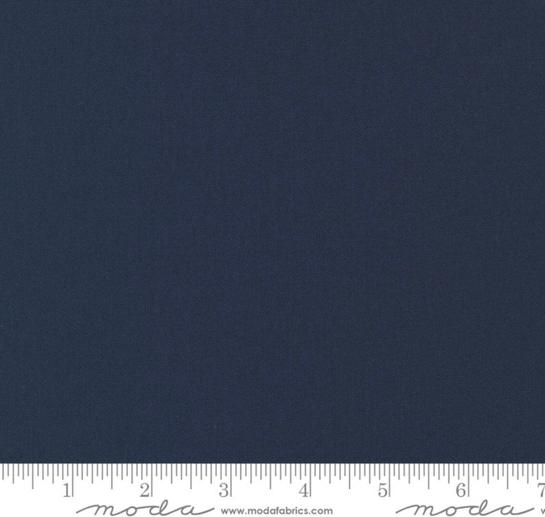 Bella Solids by Moda, Navy
