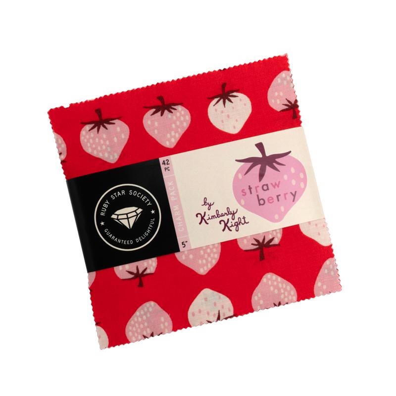 Ruby Star Society Charm Pack, Strawberry
