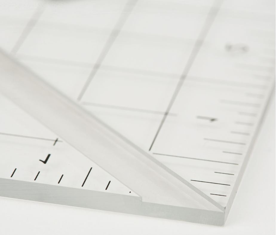 Bloc Loc, Half Square Triangle Ruler - 5.5"