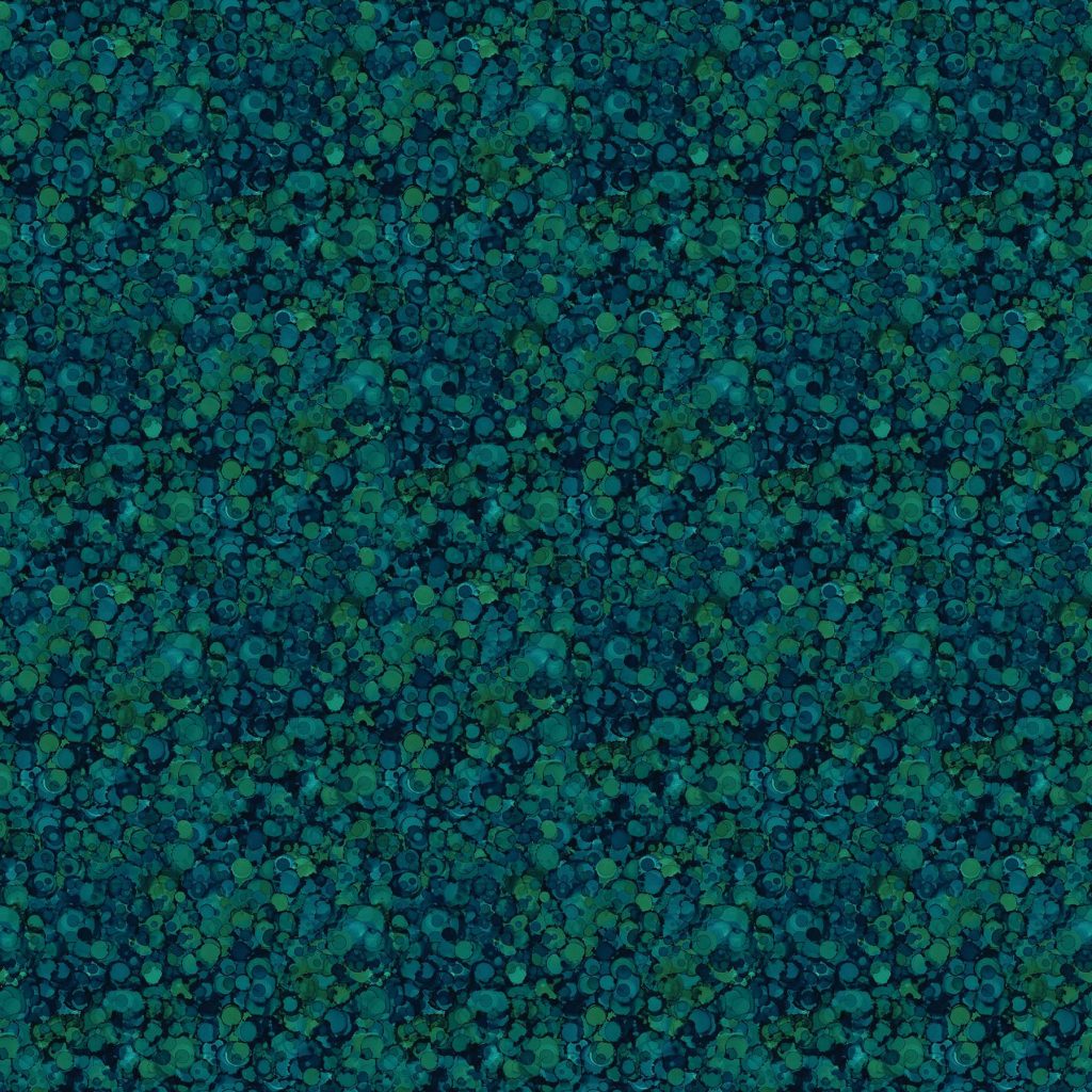 Cedarcrest Falls, Navy/Teal Bubble Texture