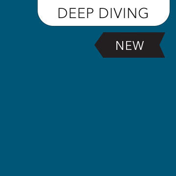 Northcott Colorworks Premium Solid, Deep Diving