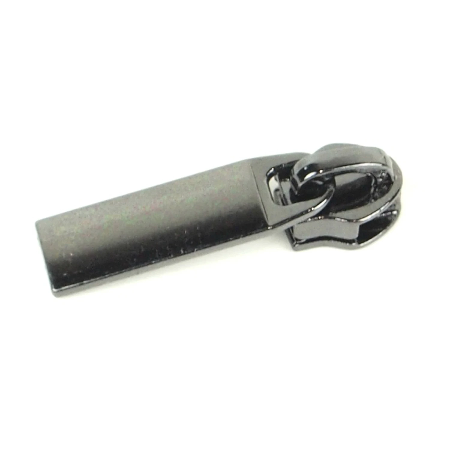 Sallie Tomato Zipper Pulls, Rectangle - Gunmetal, 4pk