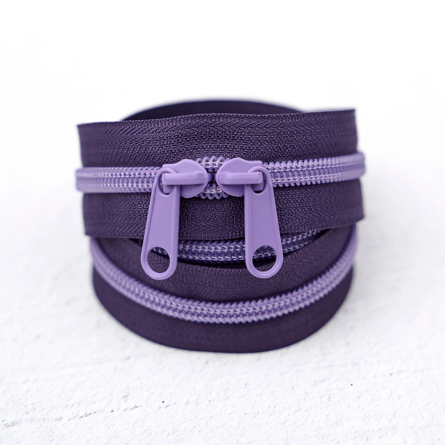 Renaissance 30" Double Pull Handbag Zipper, Lavender Twilight