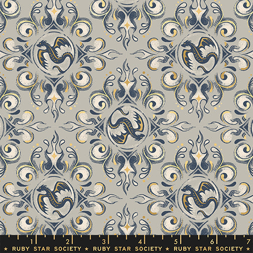 Fire Glow by Sarah Watts of Ruby Star Society, Emblem, Oyster