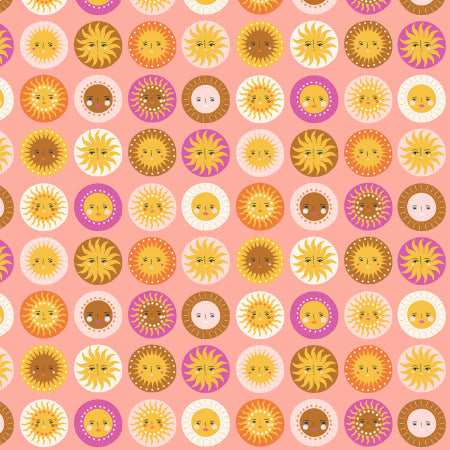 A Sunshine Summer Fat Quarter Bundle - 8pcs