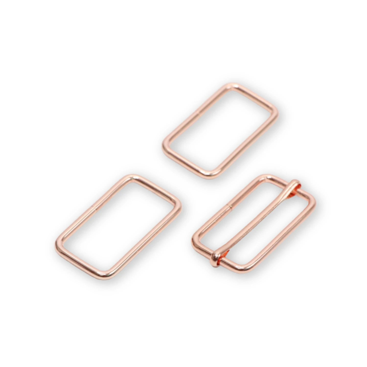 Sallie Tomato Level 1 Basic Hardware Set, 1.5" - Rose Gold, 3 pc.
