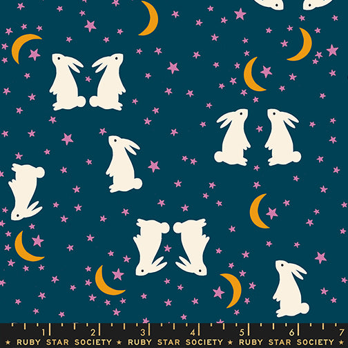 Mystic Fable by Alexia Abegg of Ruby Star Society, Bunnies, Galaxy