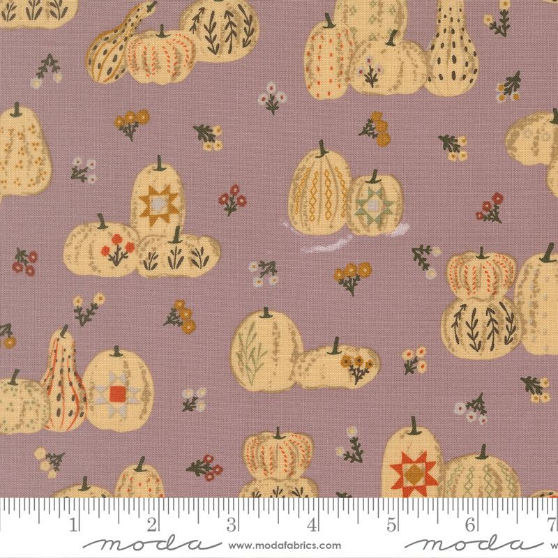 Windfall by Fancy That Design House for Moda, Pumpkin Patches, Soft Thistle