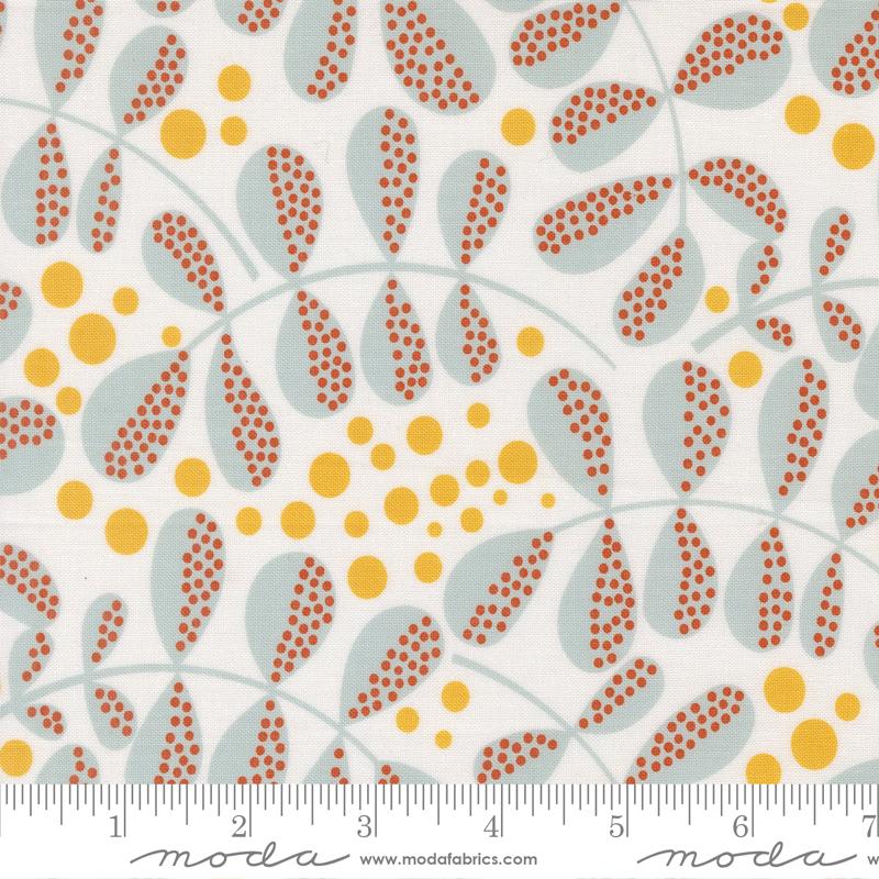 Balisong by Zen Chic for Moda, Fern Fiesta, Coconut