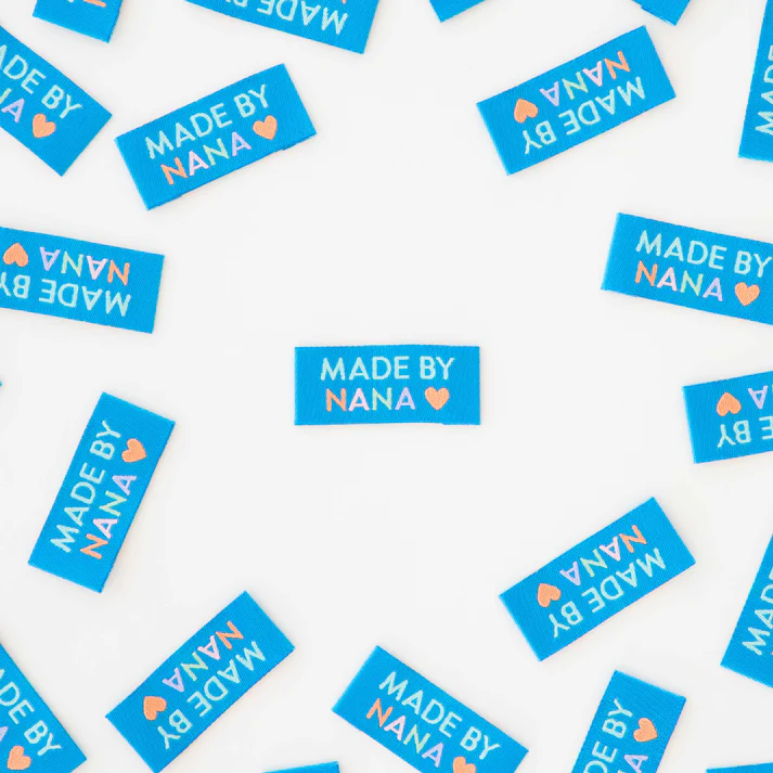 Sarah Hearts - Made by Nana Labels, 8 pc.