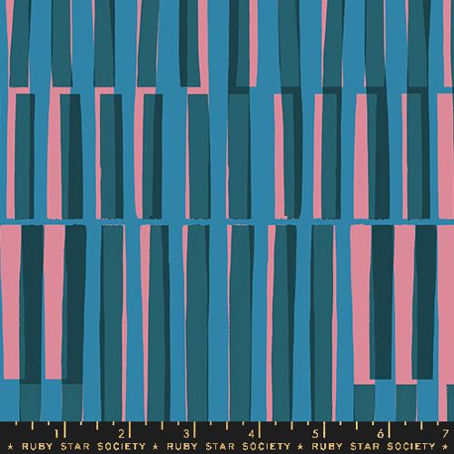 Geometry by Ruby Star Society, Ladders - Chambray