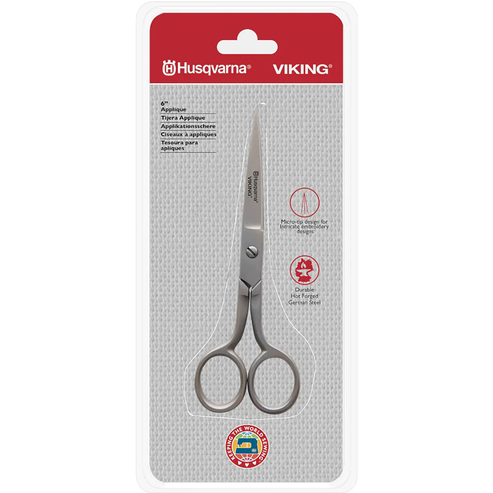 Husqvarna Viking 6" Applique Scissors