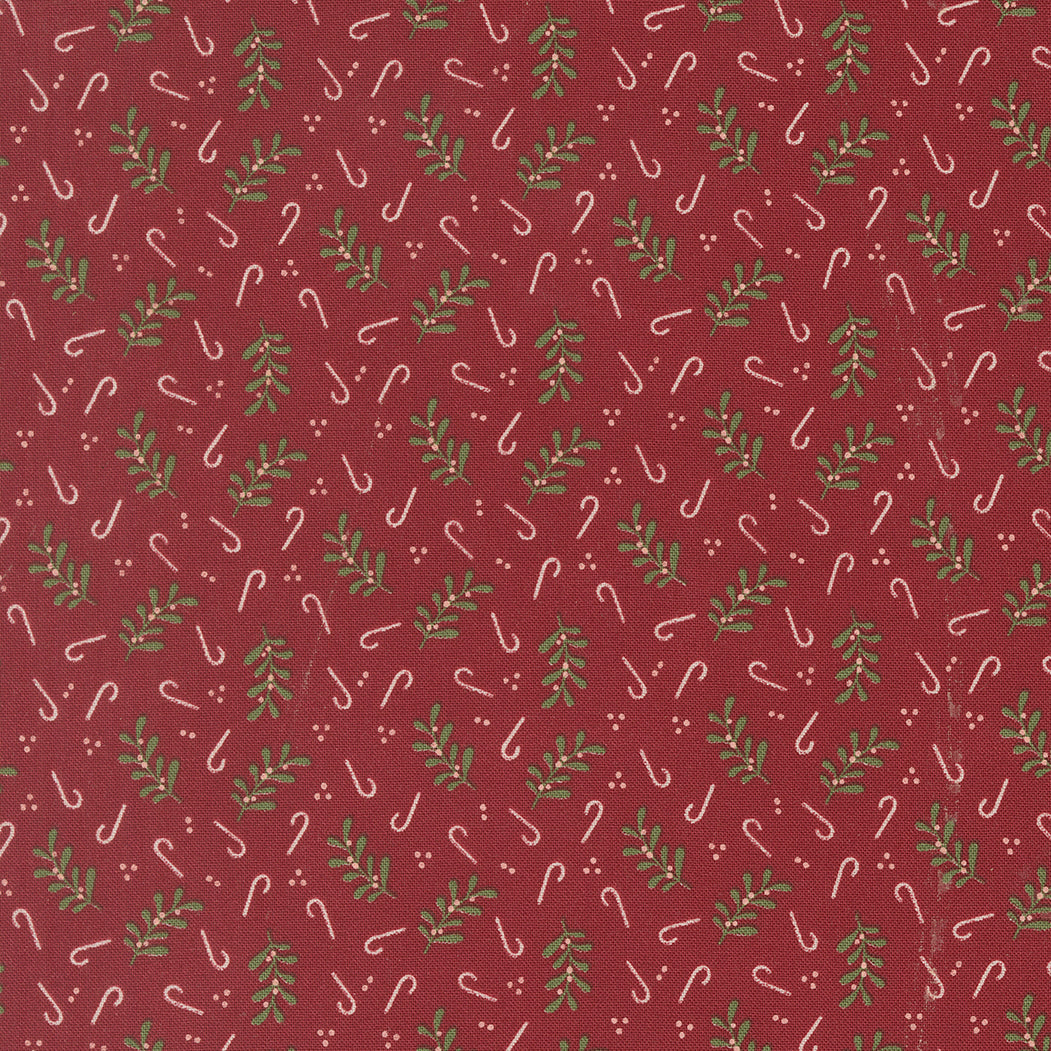 Gingerbread Lane by Kiley's Quilt Room, Holly Candy, Cranberry