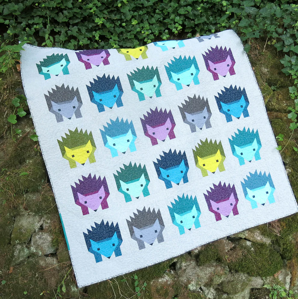 Hazel Hedgehog Quilt Pattern