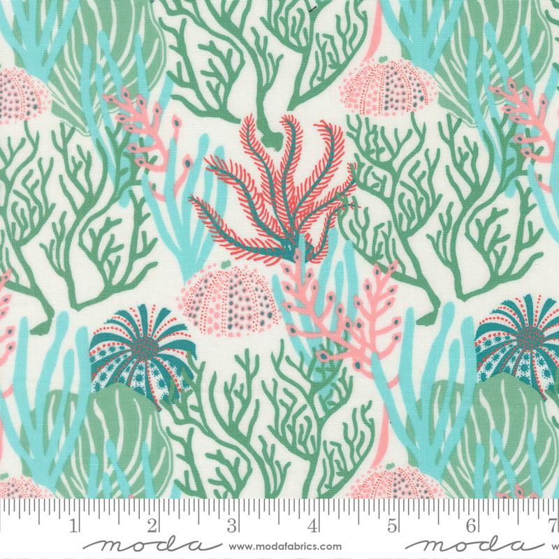 Reef by Kate Spain for Moda, Coral Reef, Seaweed
