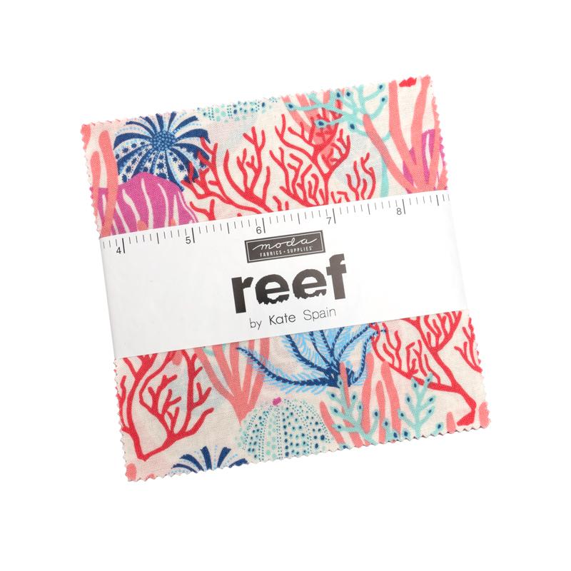 Reef by Kate Spain for Moda, 5" Charm Pack
