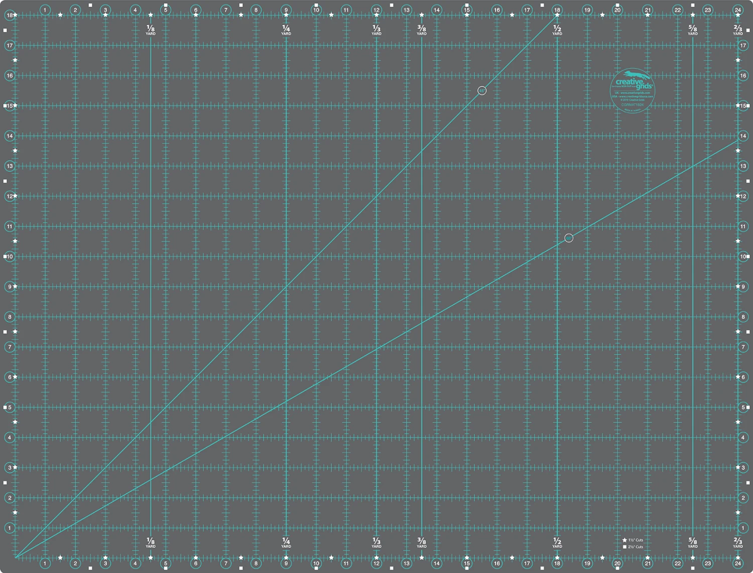 Creative Grids Cutting Mat - 18" x 24"