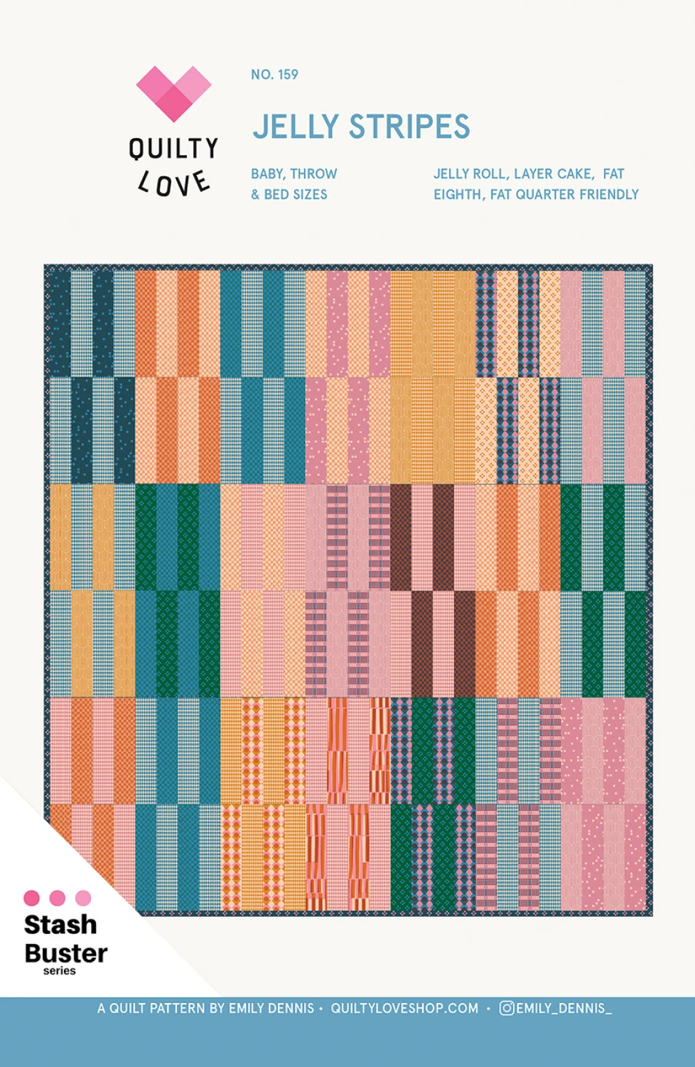 Jelly Stripes Quilt Pattern