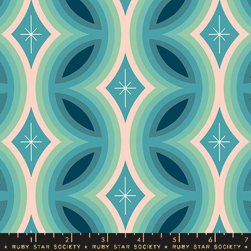 Juicy by Ruby Star Society, Rattan, Dark Turquoise