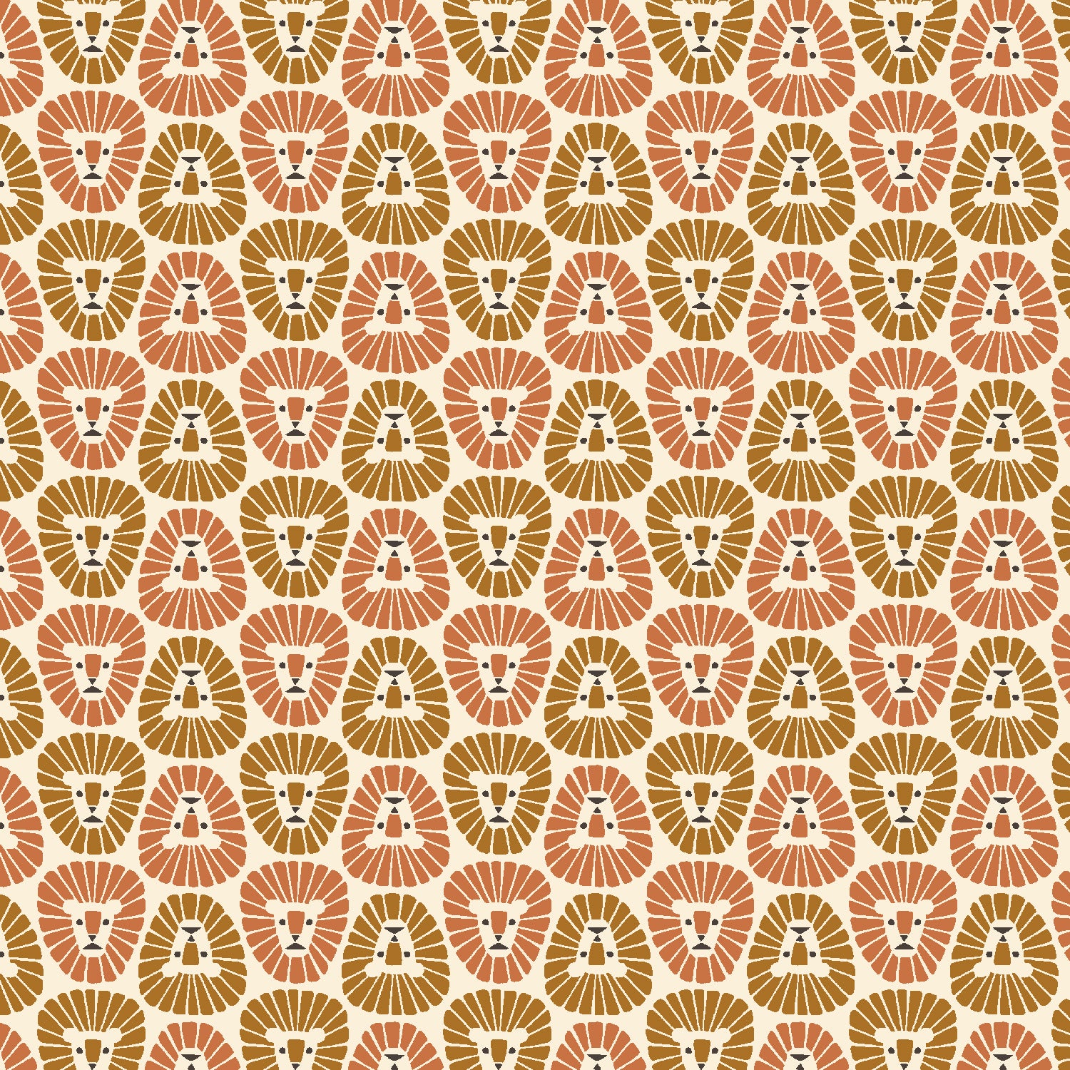 Rising Sun by Cotton + Steel, Lion, Dust