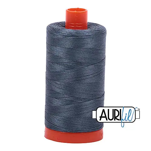 Aurifil 50 wt, 1422 yards, Medium Grey - 1158