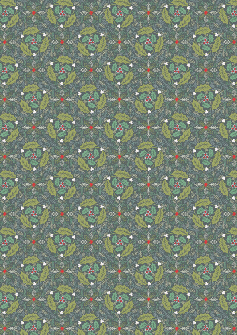 Celtic Christmas by Lewis & Irene, Festive Celtic Leaves, Winter