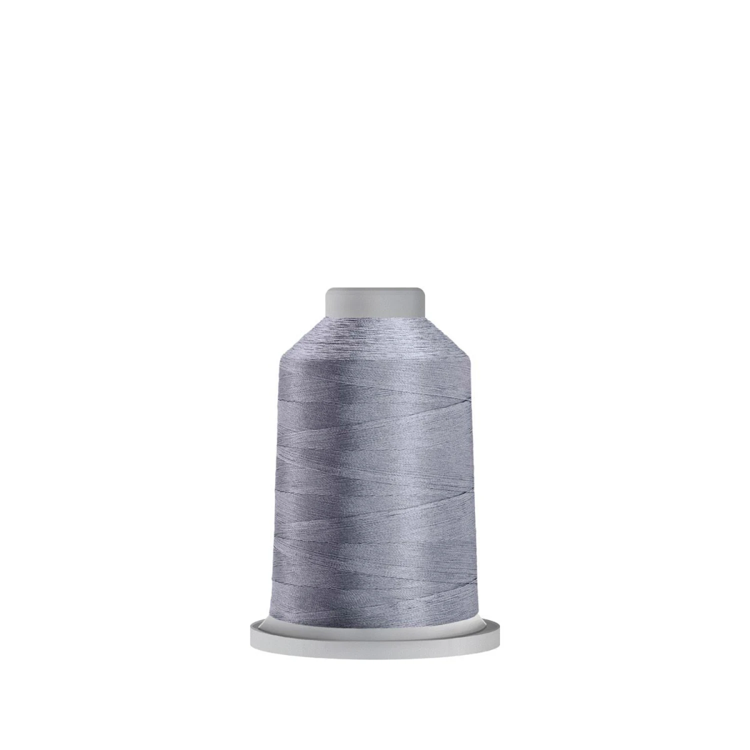 Glide 40 wt Mini King Spool 1100 yards Polyester Thread , Silver