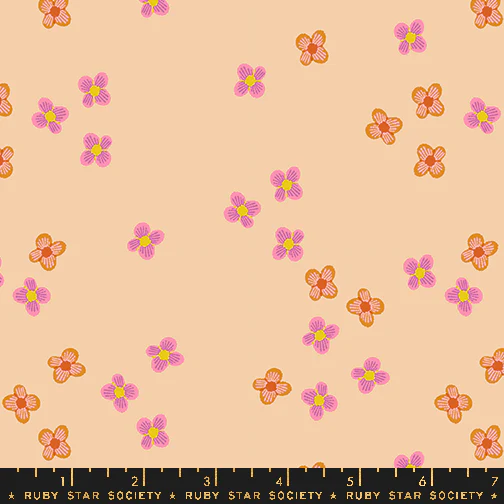 Favorite Flowers by Ruby Star Society, Blossom, Creme Brulee