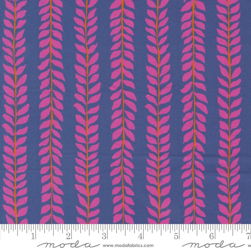 Mauve by Crystal Manning, Vines - Periwinkle