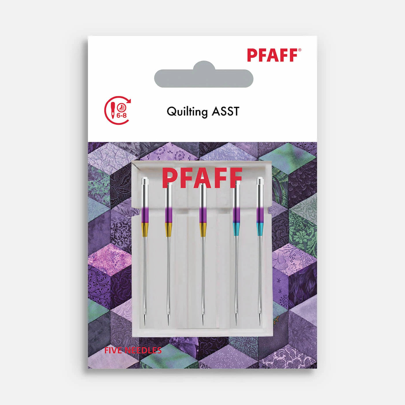 Pfaff Quilting Asst. Needles (5 pack)
