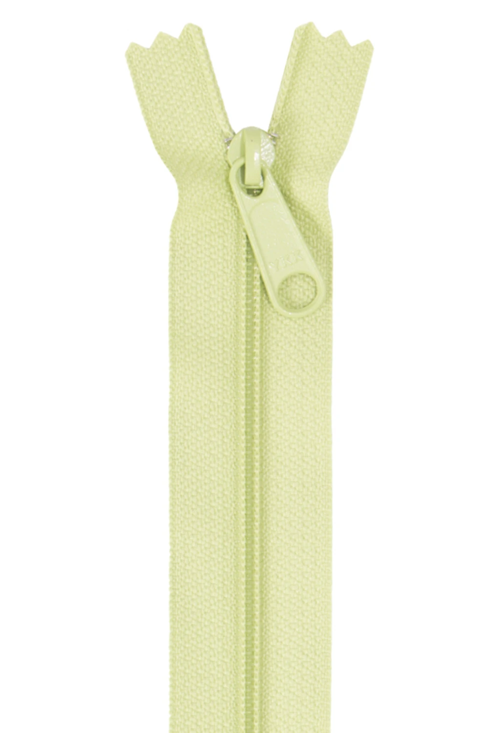 ByAnnie 24" Single Slide Zipper, Chartreuse