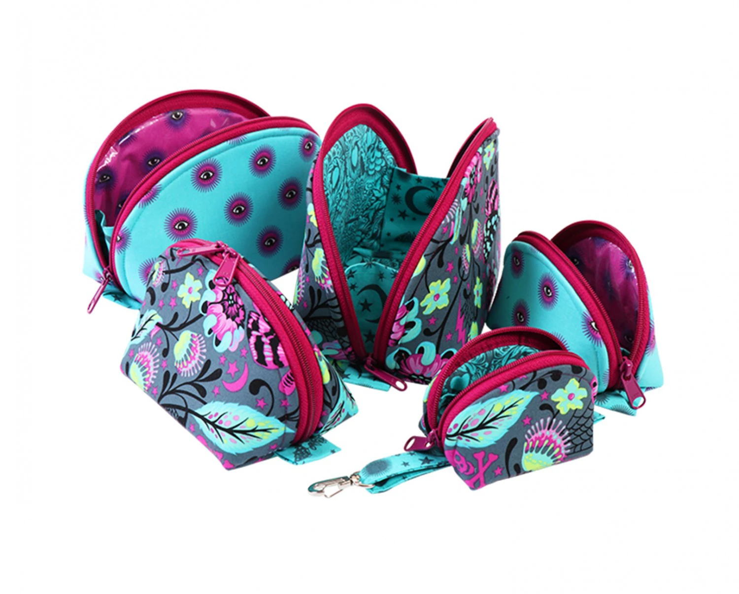 Clam Up Zippered Pouch Pattern