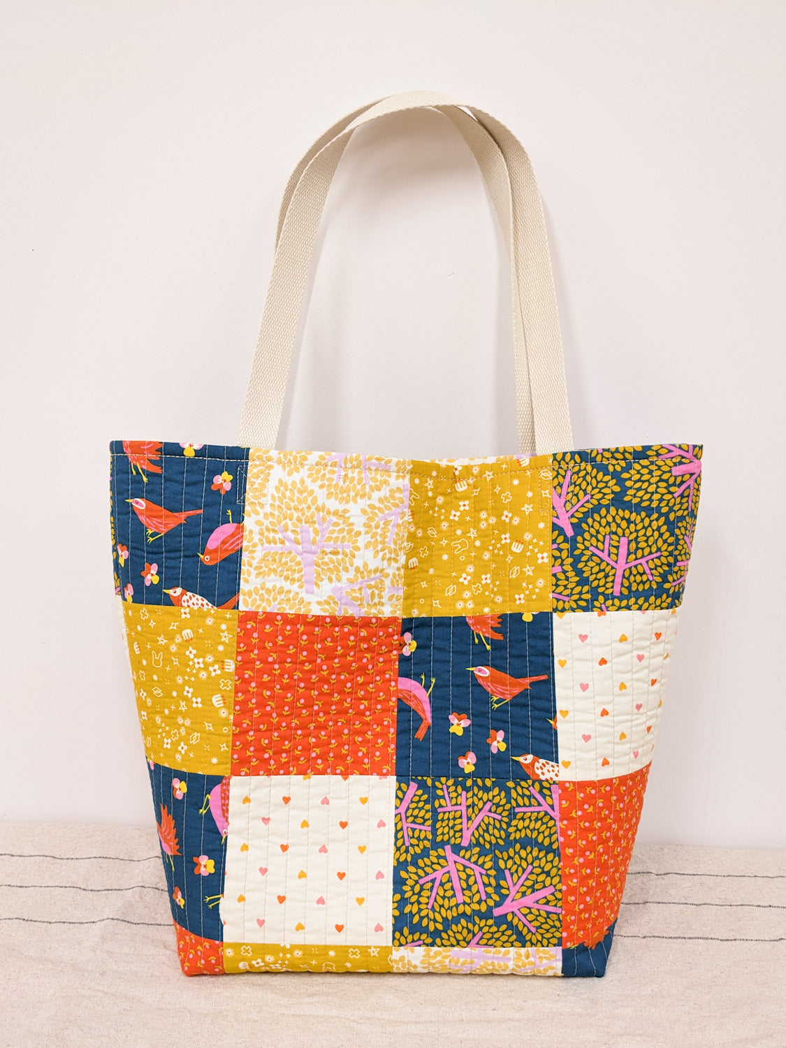 Quilted Tote Bag Class for Beginners to Intermediate, 2 part class - Fri. Oct 17, 1-4pm & Fri. Oct 24, 12-4pm