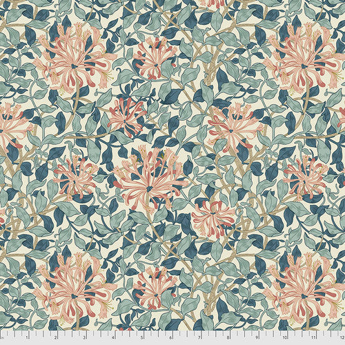 Morris & Co., Honeysuckle - Aqua