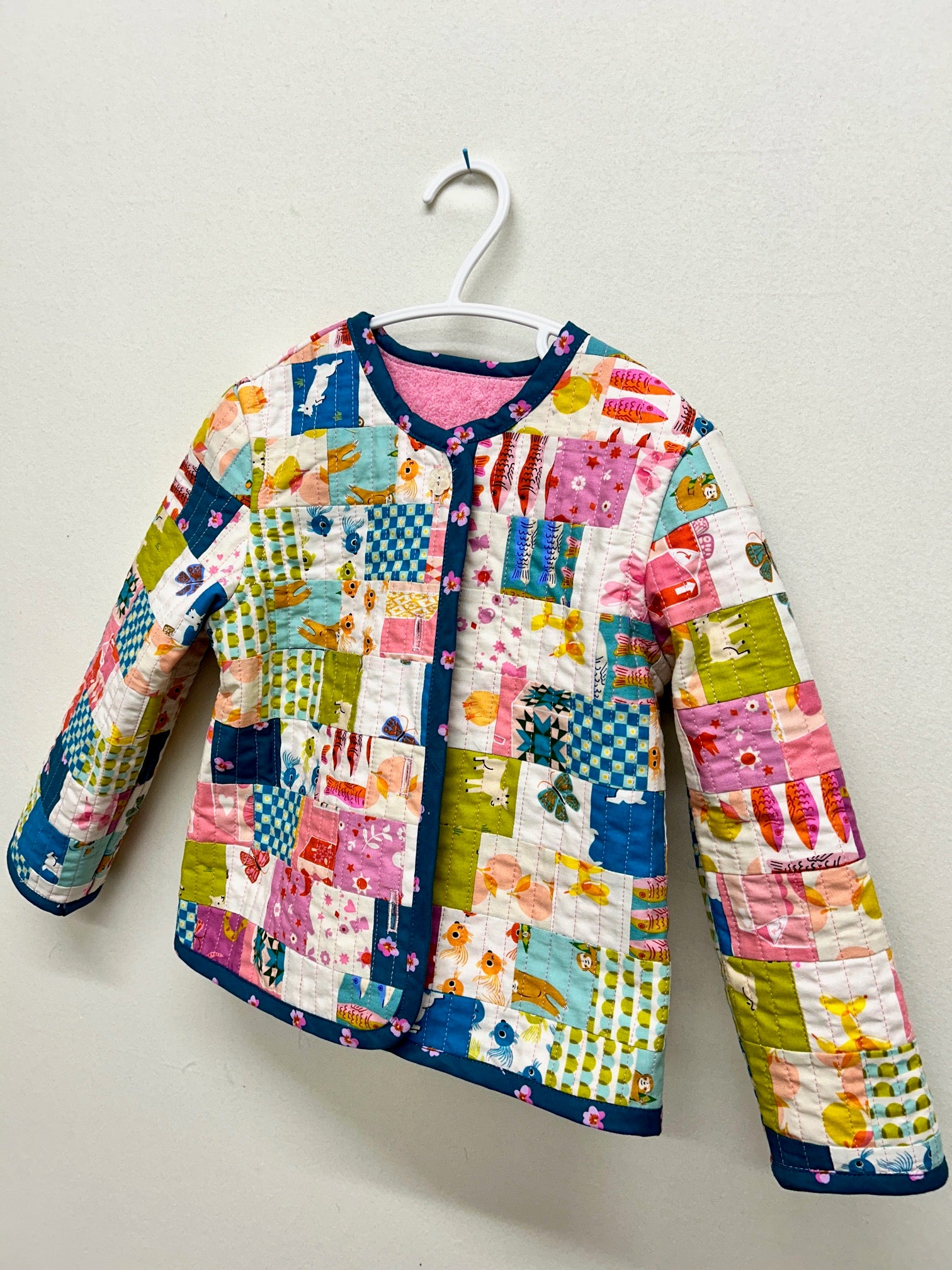 Tic Tac Toe Quilted Jacket, kids size - Wed Jan 14: 10:30am - 1:00pm *and* Wed Jan 28: 10:30am to 3:30pm
