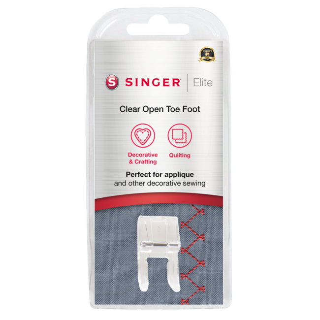 Singer Elite Clear Open Toe Foot