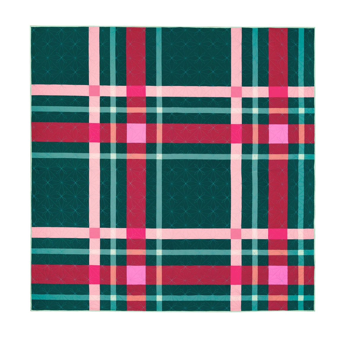 Upscale Plaid Quilt Pattern