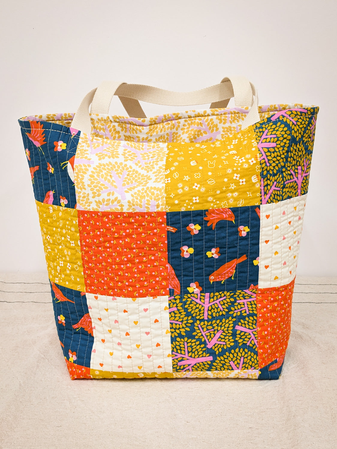 Quilted Tote Bag Class for Beginners to Intermediate, 2 part class - Fri. Oct 17, 1-4pm & Fri. Oct 24, 12-4pm